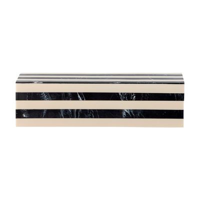 Storage boxes - Hira Box w/Lid, Black, Resin  - BLOOMINGVILLE MULTIBRAND HOUSE