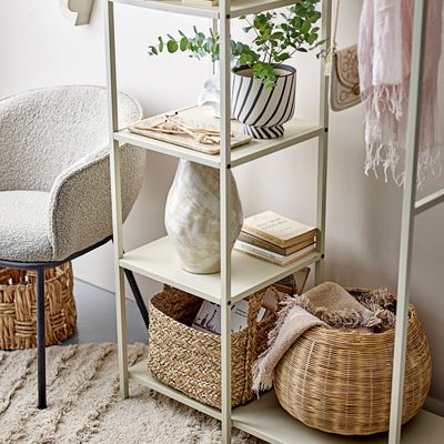 Storage boxes - Hira Box w/Lid, Black, Resin  - BLOOMINGVILLE MULTIBRAND HOUSE