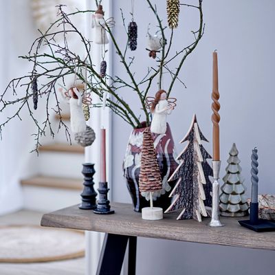 Guirlandes et boules de Noël - Pavla Bibelot, Blanc, Laine Set of 3 - BLOOMINGVILLE MULTIBRAND HOUSE