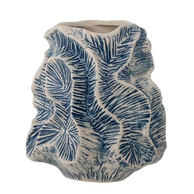 Vases - Guxi Vase, Blue, Stoneware - CREATIVE COLLECTION