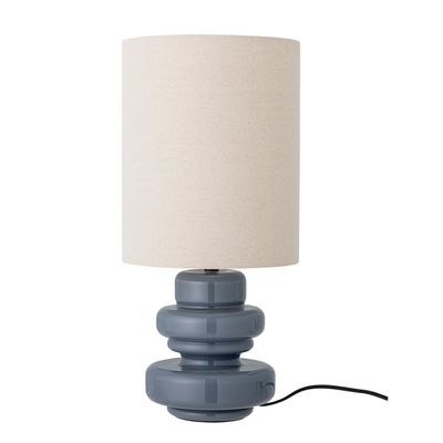 Lampes de table - Fabiola Lampe de table, Blue, Verre - BLOOMINGVILLE MULTIBRAND HOUSE