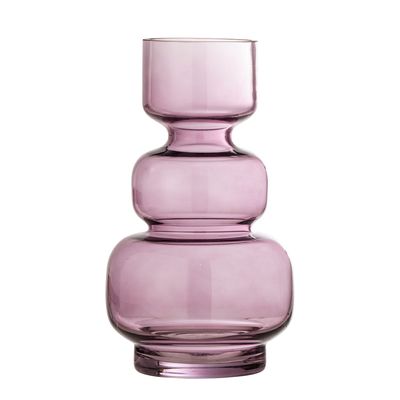 Vases - Johnson Vase, Purple, Glass - BLOOMINGVILLE MULTIBRAND HOUSE