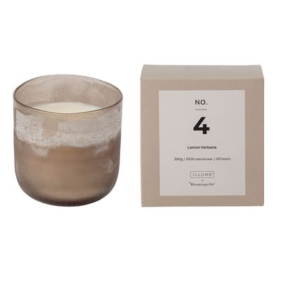 Bougies - NO. 4 - Lemon Verbena Bougie parfumée, Nature, Cire naturelle - ILLUME X BLOOMINGVILLE