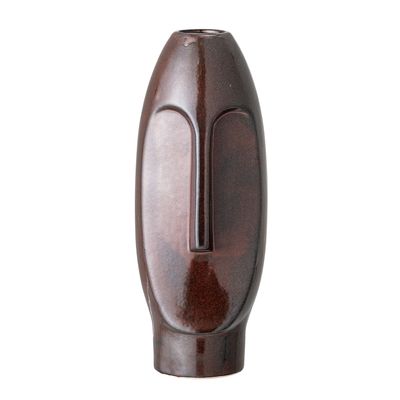 Vases - Daviid Vase, Brown, Stoneware - BLOOMINGVILLE MULTIBRAND HOUSE
