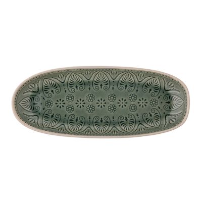 Kitchen utensils - Rani Serving Plate, Green, Stoneware  - BLOOMINGVILLE MULTIBRAND HOUSE