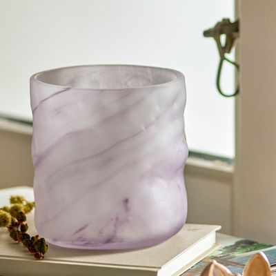 Bougeoirs et photophores  - Moore Photophore, Violet, Verre  - BLOOMINGVILLE MULTIBRAND HOUSE