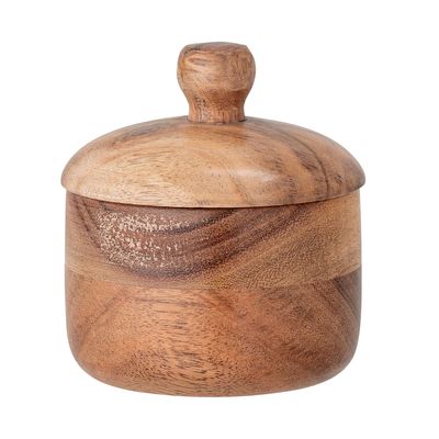 Food storage - Gael Jar w/Lid, Nature, Acacia - BLOOMINGVILLE MULTIBRAND HOUSE