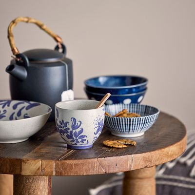 Tasses et mugs - Petunia Tasse, Blue, Grès  - CREATIVE COLLECTION