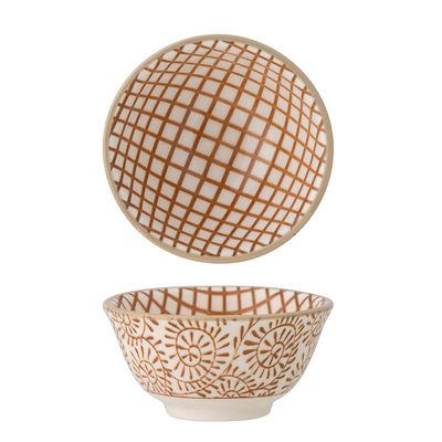 Bowls - Maple Bowl, Orange, Stoneware  - CREATIVE COLLECTION