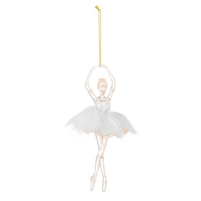 Guirlandes et boules de Noël - Misty Bibelot, Blanc, Plastique  - BLOOMINGVILLE MULTIBRAND HOUSE