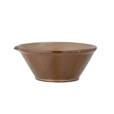 Kitchen utensils - Lani Baking Bowl, Brown, Stoneware - CREATIVE COLLECTION