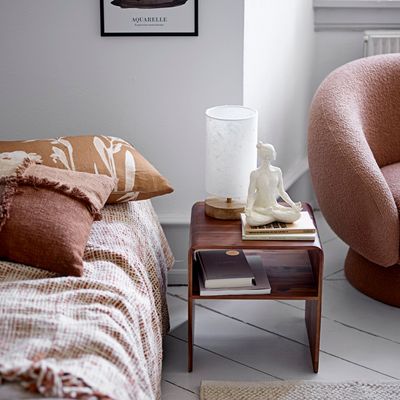 Cushions - Gin Cushion, Brown, Linen  - BLOOMINGVILLE MULTIBRAND HOUSE