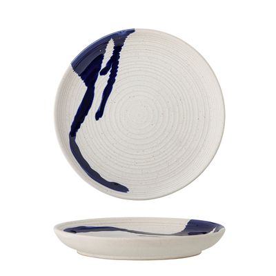 Assiettes au quotidien - Okayama Assiette, Blue, Grès - BLOOMINGVILLE MULTIBRAND HOUSE