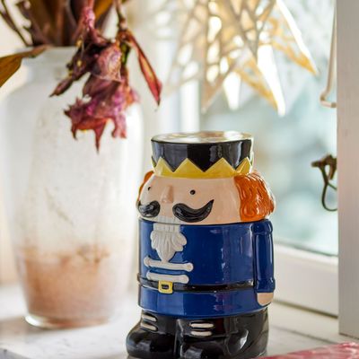 Food storage - Feast Jar w/Lid, Blue, Stoneware  - BLOOMINGVILLE MULTIBRAND HOUSE