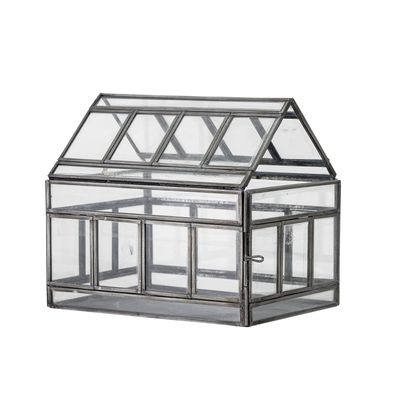 Storage boxes - Jerri Display box, Grey, Metal - CREATIVE COLLECTION