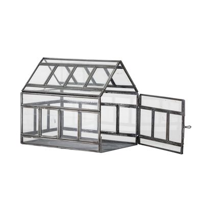 Boîtes de rangement  - Jerri Boîte dÉaffichage, Gris, Métal  - CREATIVE COLLECTION