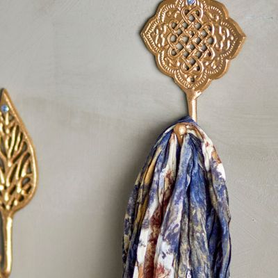 Accessoires à fixer - Regitze Crochet, Or, Aluminium  - CREATIVE COLLECTION