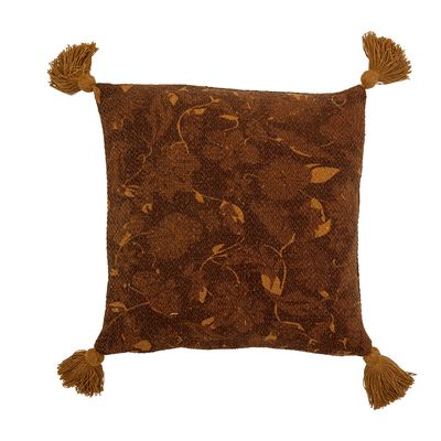 Cushions - Ganja Cushion, Red, Recycled Cotton - BLOOMINGVILLE MULTIBRAND HOUSE