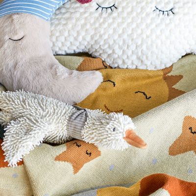 Coussins - Moony Coussin, Blanc, Coton  - BLOOMINGVILLE MINI