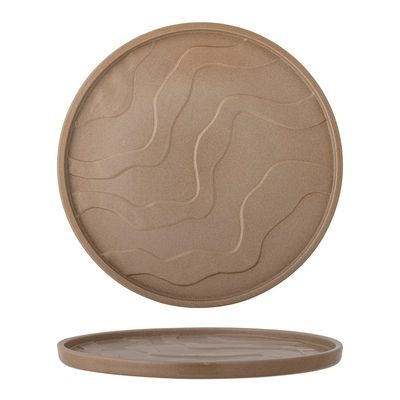 Trays - Noria Tray, Brown, Stoneware - BLOOMINGVILLE MULTIBRAND HOUSE