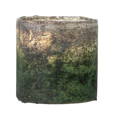 Bougeoirs et photophores - Janessa Photophore, Verte, Verre recyclé - BLOOMINGVILLE MULTIBRAND HOUSE