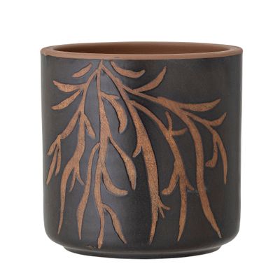 Flower pots - Dres Deco Flowerpot, Brown, Terracotta - BLOOMINGVILLE MULTIBRAND HOUSE