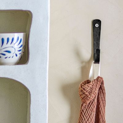 Mounting accessories - Razy Hook, Black, Metal  - BLOOMINGVILLE MULTIBRAND HOUSE