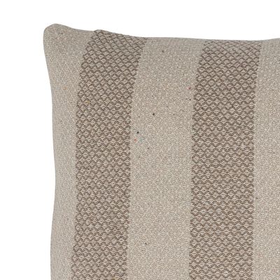 Coussins - Eden Coussin, Marron, Coton recyclé  - BLOOMINGVILLE MULTIBRAND HOUSE