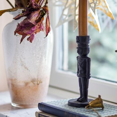 Candlesticks and candle holders - Vernon Candle Holder, Black, Metal  - BLOOMINGVILLE MULTIBRAND HOUSE