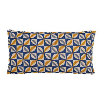 Coussins - Calia Coussin, Blue, Coton  - CREATIVE COLLECTION