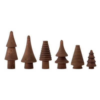 Objets de décoration - Rias Arbre déco, Marron, Frêne Set of 6 - BLOOMINGVILLE MULTIBRAND HOUSE