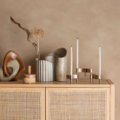 Candles - Twist Candle, White, Parafin Pack of 6 - BLOOMINGVILLE MULTIBRAND HOUSE