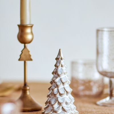 Objets de décoration - Auden Arbre déco, Blanc, Grès  - BLOOMINGVILLE MULTIBRAND HOUSE