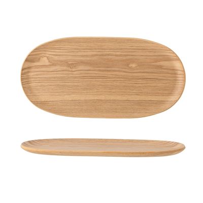 Trays - Leyton Tray, Nature, Oak  - BLOOMINGVILLE MULTIBRAND HOUSE
