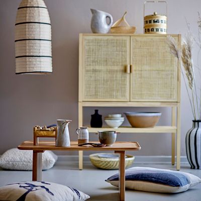 Paniers - Nian Panier avec couvercle, Noir, Herbier marin  - BLOOMINGVILLE MULTIBRAND HOUSE