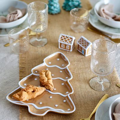 Couverts & ustensiles de cuisine - Ginnie Assiette de service, Marron, Céramique  - BLOOMINGVILLE MULTIBRAND HOUSE