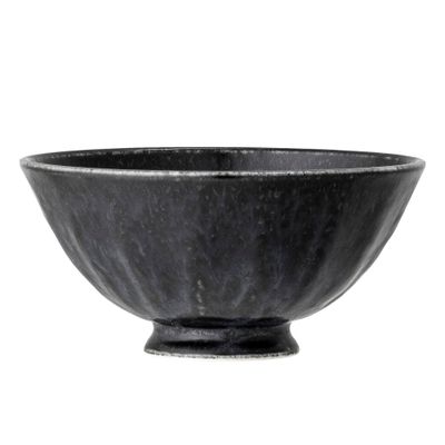 Bowls - Yoko Bowl, Black, Porcelain Set of 4 - BLOOMINGVILLE MULTIBRAND HOUSE