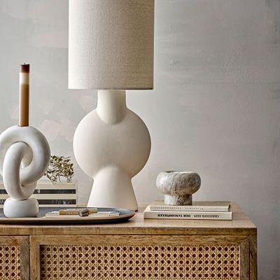 Table lamps - Sergio Table lamp, Nature, Stoneware  - BLOOMINGVILLE MULTIBRAND HOUSE
