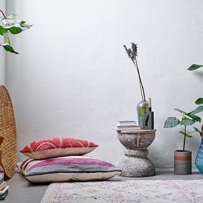 Coussins - Juliet Coussin, Rouge, Coton  - CREATIVE COLLECTION