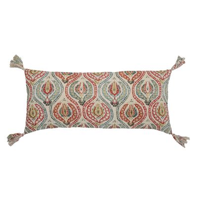 Coussins - Noga Coussin, Rouge, Coton - CREATIVE COLLECTION