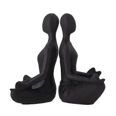 Objets de décoration - Talya Serre-livres, Noir, Métal Set of 2 - BLOOMINGVILLE MULTIBRAND HOUSE