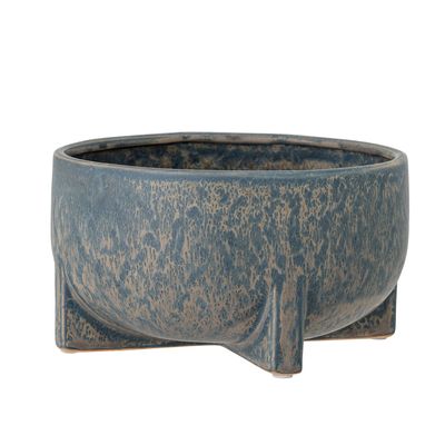 Pots de fleurs - Beryl Pot de fleurs, Blue, Grès - BLOOMINGVILLE MULTIBRAND HOUSE