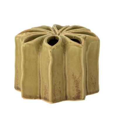 Vases - Aleena Vase, Yellow, Stoneware - CREATIVE COLLECTION