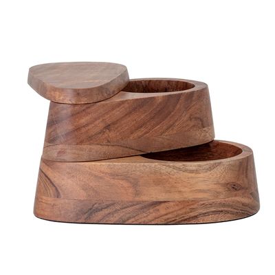 Kitchen utensils - Thyme Salt & Pepper Jar, Nature, Acacia - CREATIVE COLLECTION
