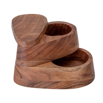 Kitchen utensils - Thyme Salt & Pepper Jar, Nature, Acacia  - CREATIVE COLLECTION