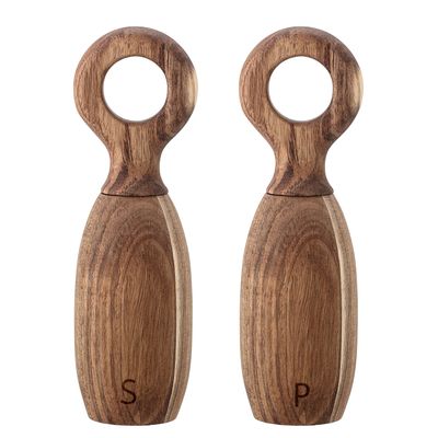 Couverts & ustensiles de cuisine - Martim Salt & Pepper Mill, Nature, Acacia Set - BLOOMINGVILLE MULTIBRAND HOUSE