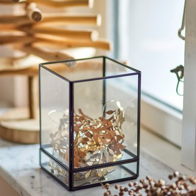 Bougeoirs et photophores  - Filula Photophore, Noir, Verre  - BLOOMINGVILLE MULTIBRAND HOUSE