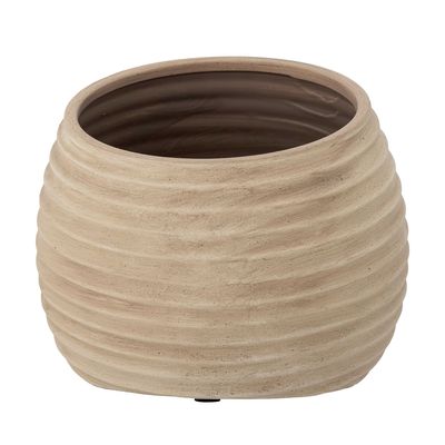 Flower pots - Cimmy Deco Flowerpot, Brown, Terracotta  - BLOOMINGVILLE MULTIBRAND HOUSE