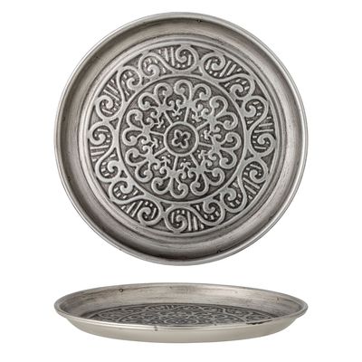 Plateaux - Maze Plateau, Argent, Métal - BLOOMINGVILLE MULTIBRAND HOUSE
