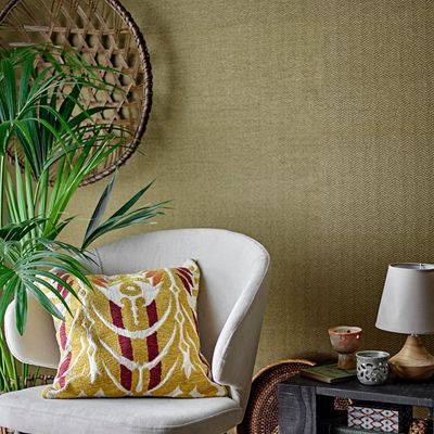 Coussins - Newbury Coussin, Jaune, Coton  - CREATIVE COLLECTION